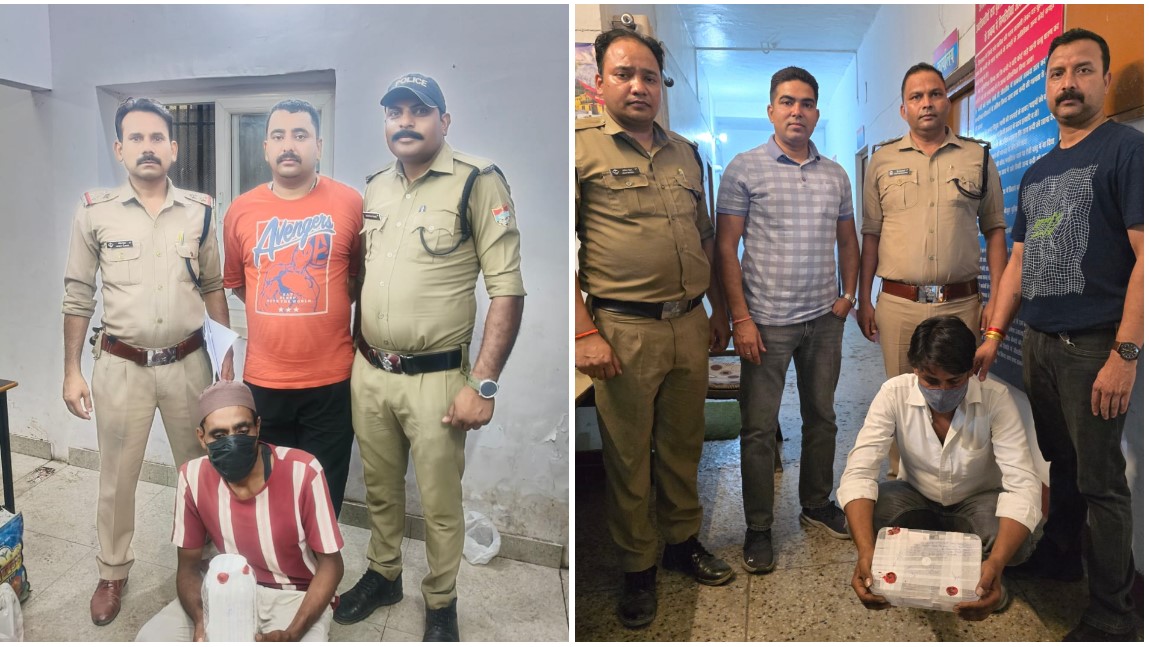 ड्रग्स फ्री देवभूमि मिशन के तहत नैनीताल पुलिस की बड़ी कार्रवाई, दो तस्कर गिरफ्तार