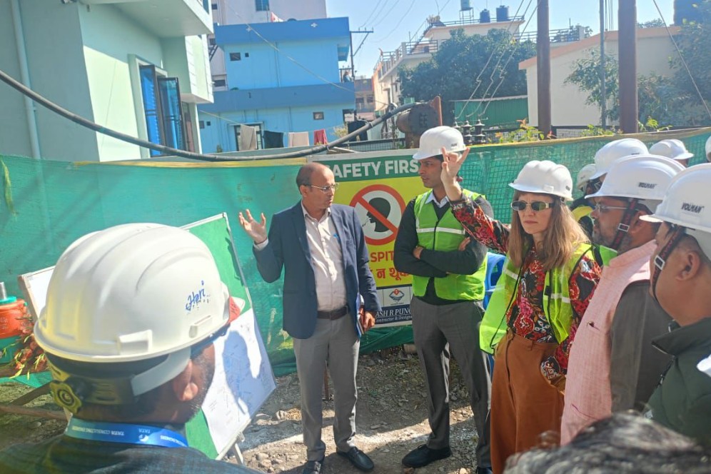 हल्द्वानी में विकास कार्यों का ADB टीम ने किया निरीक्षण